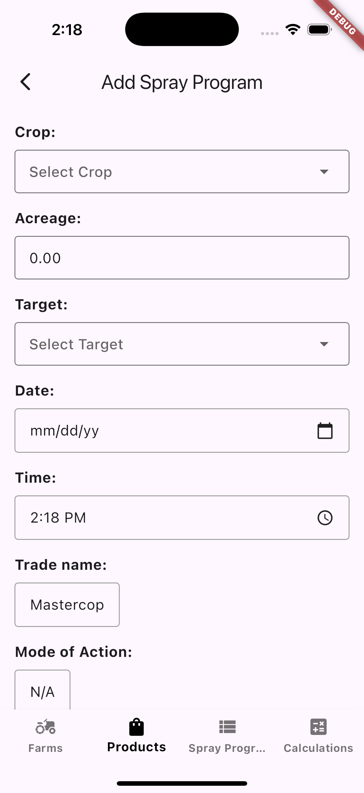 Add Spray