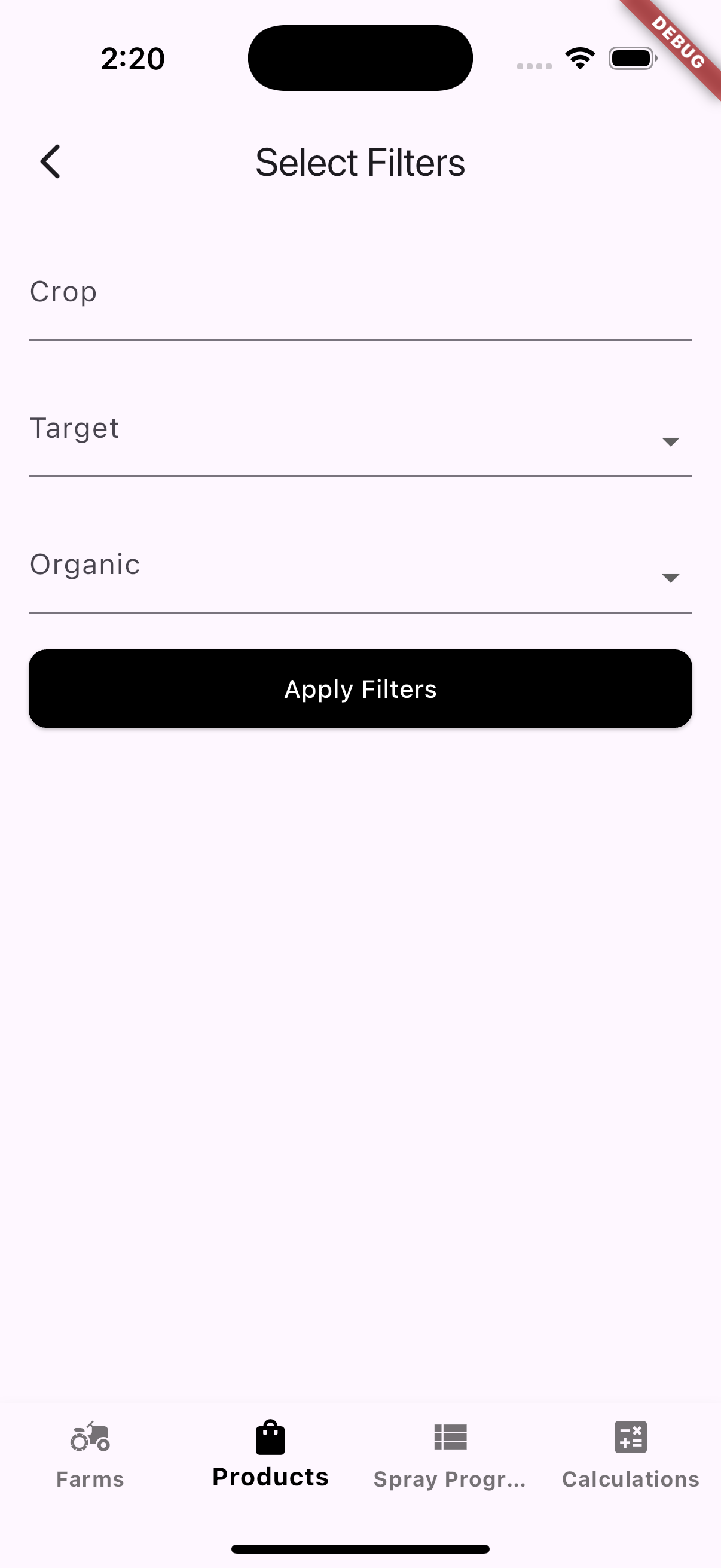 Search Filters